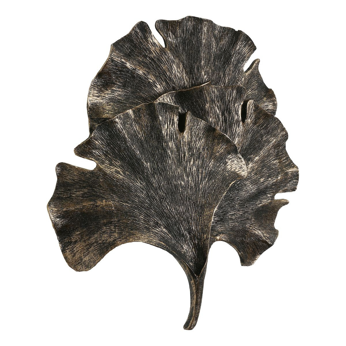 Gingko single wall washer in black / gold